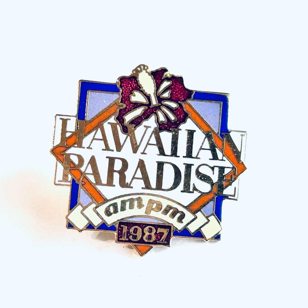 Hawaiian Paradise Enamel Pin